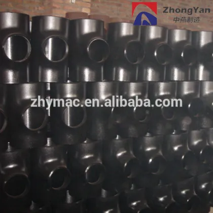 SCH 40 astm a234 wpb straight tee manufacturer