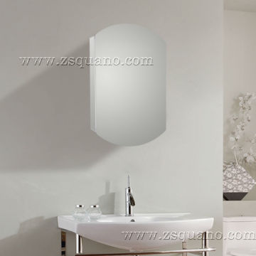 Wall Mounted Curved Bathroom Medicine Cabinet