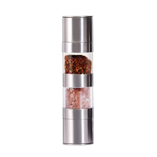 Multifunctional 2-in-1 Salt and Pepper Grinder with Adjustable Coarseness: The Ultimate Kitchen Essential