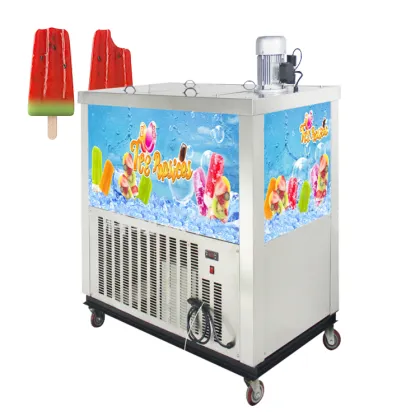 Single Freezing Ice Lollipop/Ice Pop Making Machine