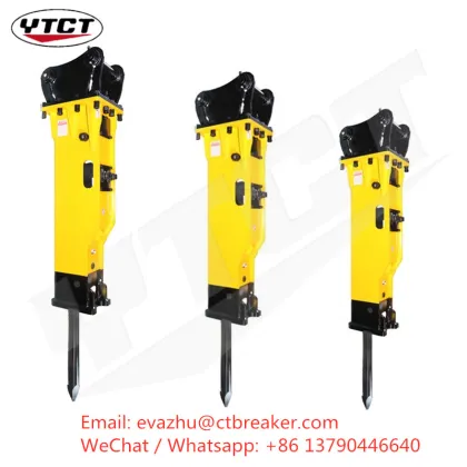 construction equipment heavy duty hydraulic rock breaker
