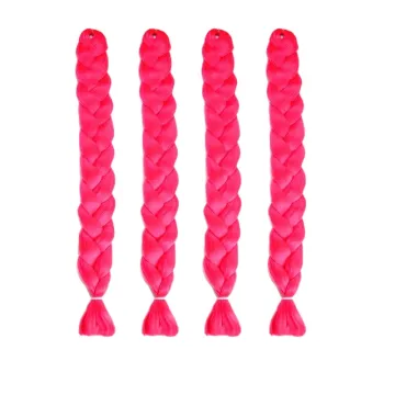 MYZYR Twist Crochet Jumbo Braids Hair Extensions Synthetic Braiding Hair 165g 82inches Nu Locs Crochet Braids