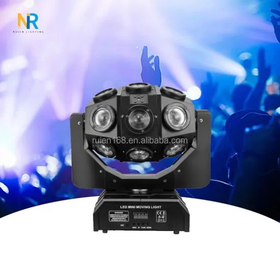 Professional High Quality 18pcs Phantom Laser Light: Full Color Flash Atmosphere Stage Moving Head Beam Light
