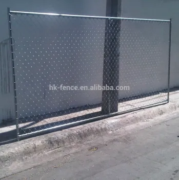 China manufacture galvanized chain link fence,factory customize temporary fence,8'X12' welded portable steel construction fence