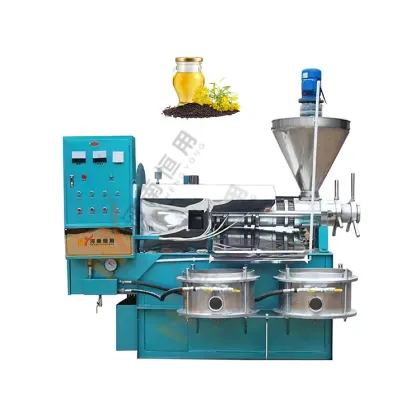 Sunflower Peanut Cooking Oil Cold Pressing Machine | Soybean Rapeseed Oil Press Machine