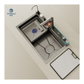 Latest Best-Selling Waterfall Kitchen Sinks: 304 Stainless Steel Modern Kitchen Sinks