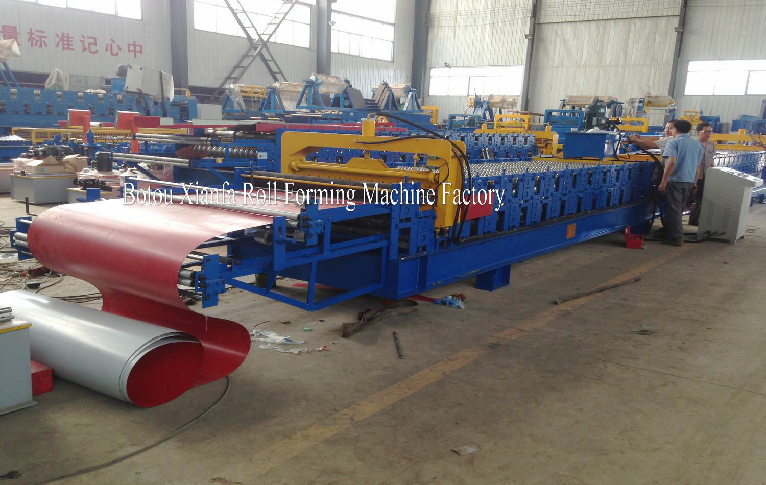 Metal Deck Roof Machine