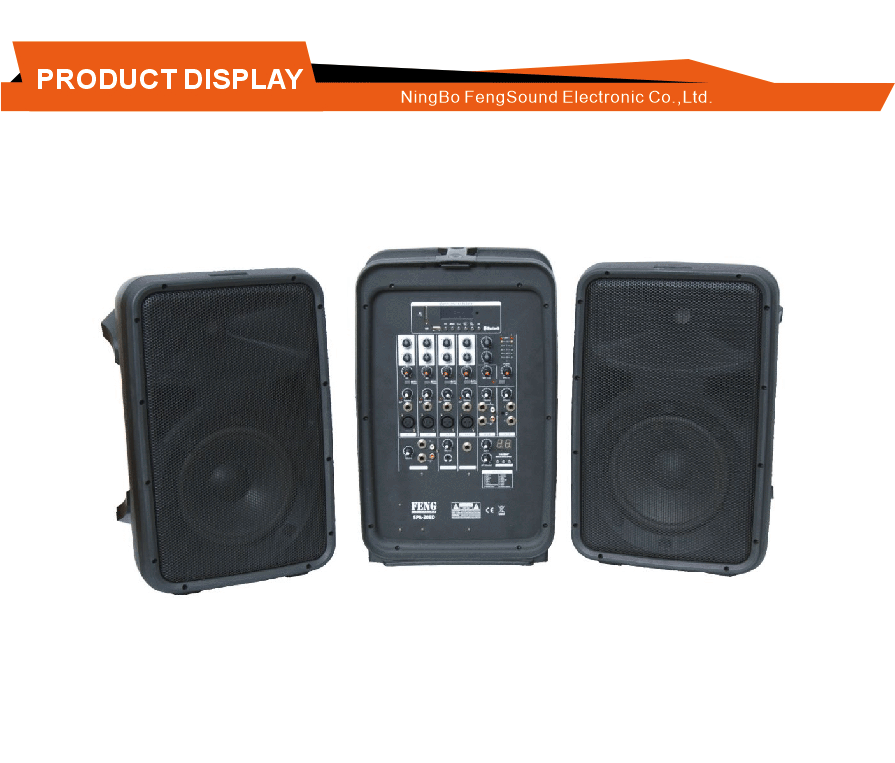 MP3 Bluetooth PA Speaker System