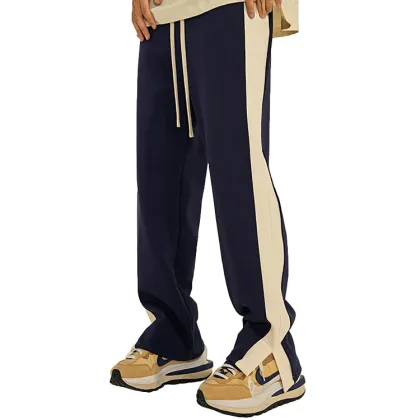 Casual wide-leg straight-leg sweatpants