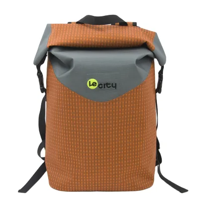 Summer Hiking Backpack: Waterproof Foldable Zipper Travel Bag