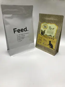 Box Pouch/Flat Bottom Pouch for Feeds