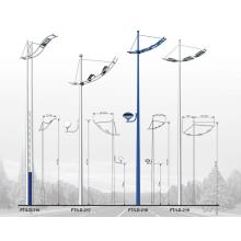 Nóng nhúng mạ kẽm 6m cánh tay đơn cực