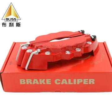 Front Rear Disk Brake Caliper Cover Kit - Aluminum Brake Caliper Covers L M S