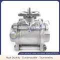 3 Piece Stainless Steel Ball Valve Three-piece platform threaded ball valve Supplier