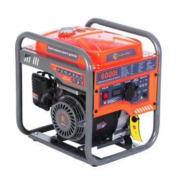 Generador inversor de gasolina de marco abierto de 4,5 kW 60 Hz