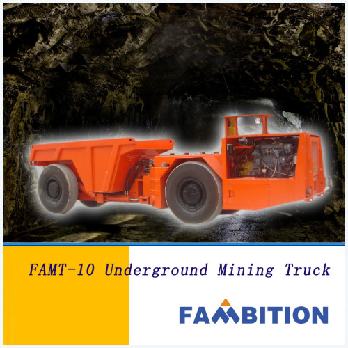 Underground Mining Central Articulated Hydraulic 10 Ton Dump Truck