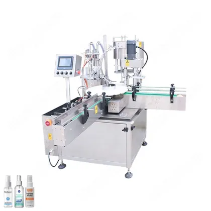 Automatic Star Wheel Contact Lens Care Solution Bottle Filling and Capping Machine | HengYuan