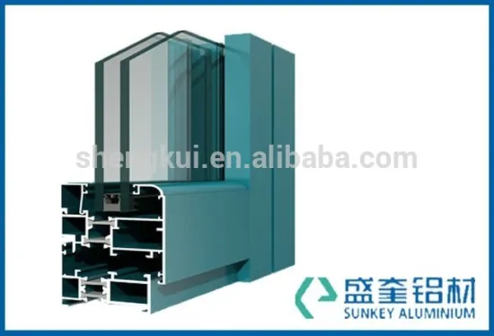 Aluminio Side-Hung Window Profile Profil en aluminium Thermal Break profile Powder Coating Door profile