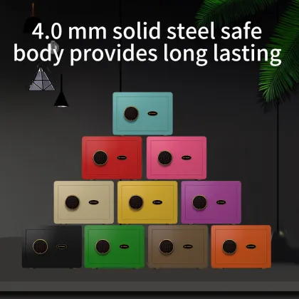 mini safe fingerprint lock and digital lock safe