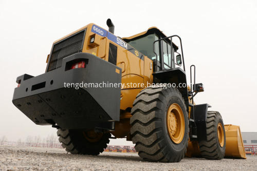 SEM659C 5 TONS Wheel Loader for Mineral Yard
