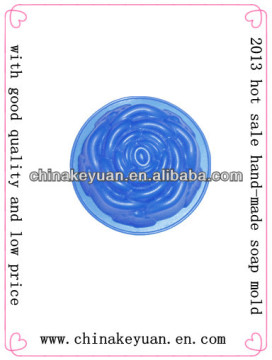 2013 hot sale hand-made silicone soap mold