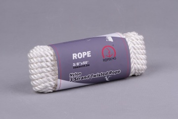 high 3strands twisted nylon rope