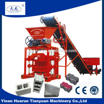 QTJ4-35 Excellent quality Cheapest semi auto bricks machinery