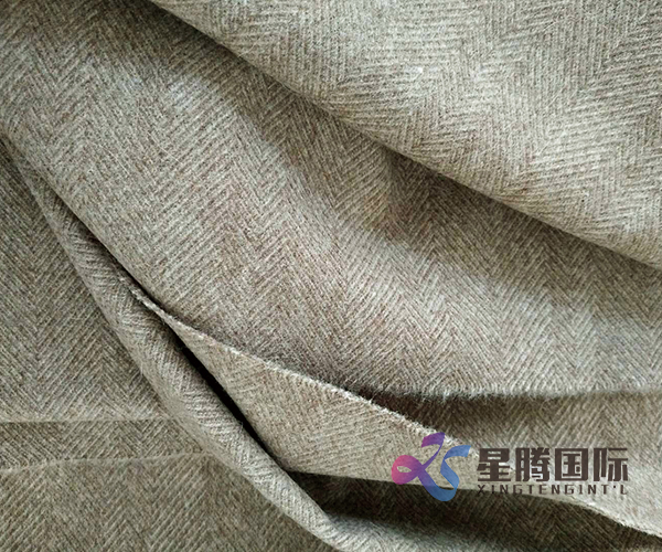 Herringbone Single Face Wool Fabric For Garment1 (2)