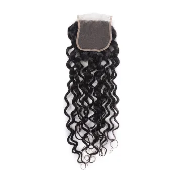 Huashuo Highest Discounts Cheap Human Hair Natural Straight Lace Closures For Sale