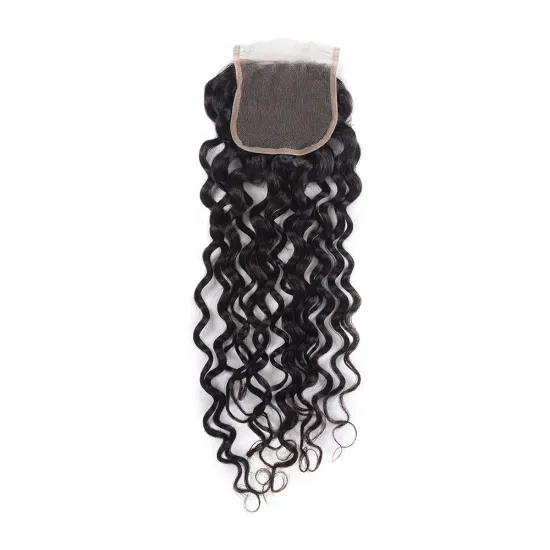 Huashuo Highest Discounts Cheap Human Hair Natural Straight Lace Closures For Sale