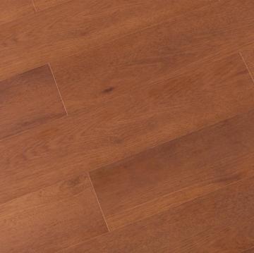 Smooth Eco-friendly chocolate color oak laminate flooring