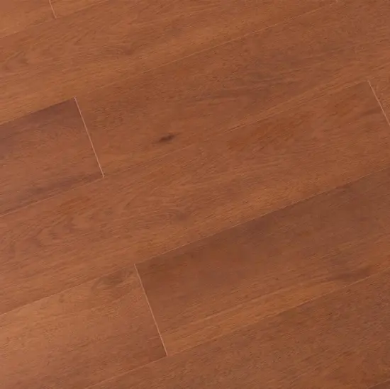 Smooth Eco-friendly chocolate color oak laminate flooring