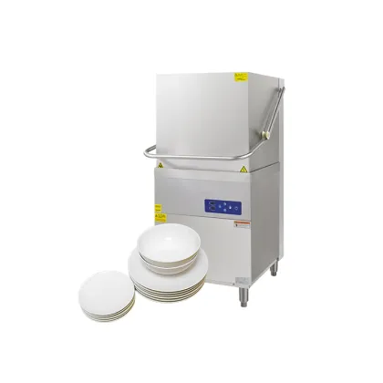 Hood-Type Portable Dishwasher for Household and Hotel Use