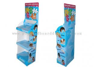 Sales Point Display for Animal's Food Pop Cardboard Display Supermarket Shelf