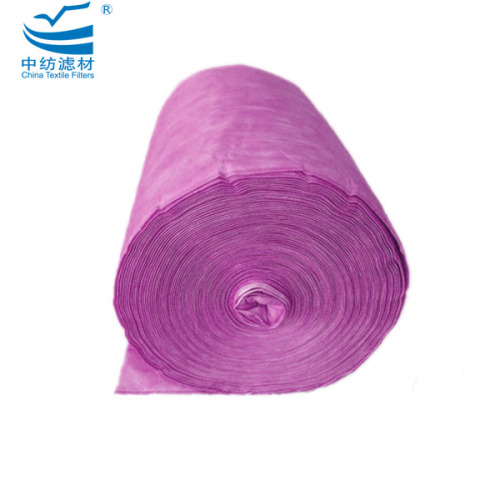 F7 Fiberglass Air Filter Media In Roll