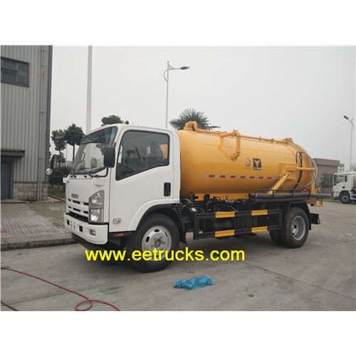 ISUZU 7000 Litres Camions-citernes septiques