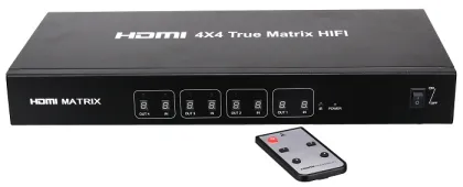 4x4 HDMI Matrix Switcher