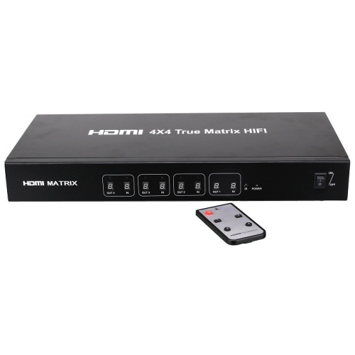 4x4 HDMI Matrix Switcher