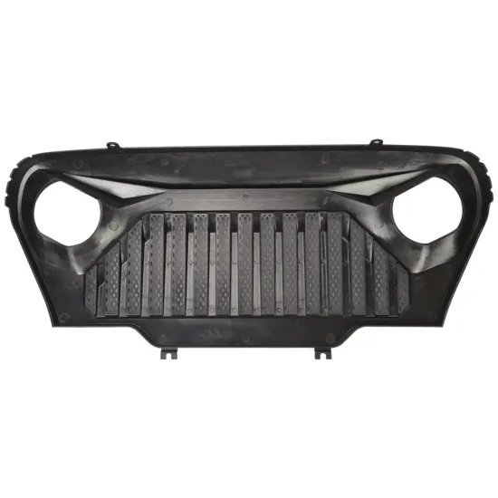 J282 Matte Black Car Grille ABS Front Grill for Jeep Wrangler TJ