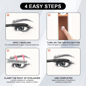 Eco-Friendly Wholesale Portable Electric Heated Eyelash Curler