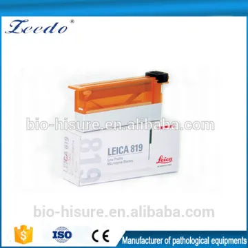Pathology and histology Leica Microtome Blade Low Profile 819