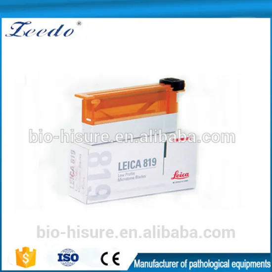 Pathology and histology Leica Microtome Blade Low Profile 819