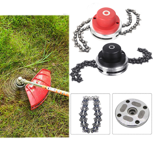 Battery String Trimmer Lawn Mower Trimmer Head Chain Cutter Tools Parts Factory