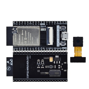 TZT ESP32-WROVER Board with Camera, Wi-Fi, Bluetooth - CH340C Driver Compatible with Arduino IDE: C/Python Code for Arduino