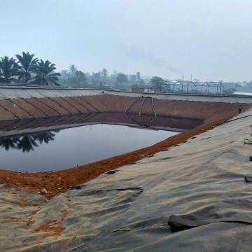 Liner de 1 mm de barragem preta hdpe geomebrana forro à prova d&#39;água