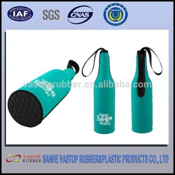 SGS neoprene beer bottle holder printed