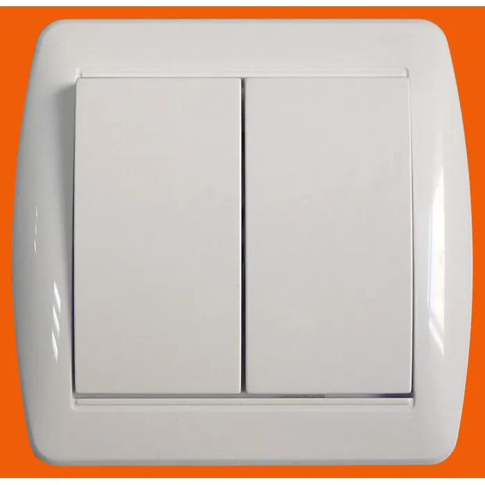 Toma de teléfono RJ11 de pared de estilo europeo (S8007)