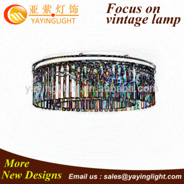 The new modern minimalist living room ceiling lamp, led round crystal ceiling