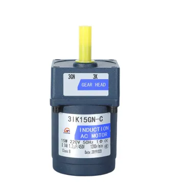 4IK25GN 25W 80mm Single Phase & Three Phase AC Electric Motor - 110V/120V/220V