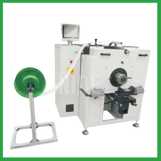Stator slot insulation paper insertion machinery
